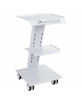 Cart mobil cu 3 etajere si 2 prize - Aparatura stomatologica