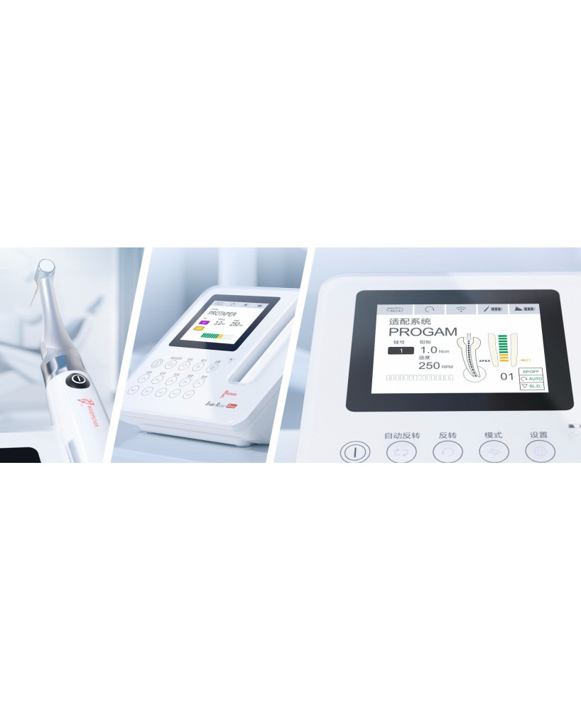Endo Radar Woodpecker PRO - Endomotor wireless cu apex locator integrat.