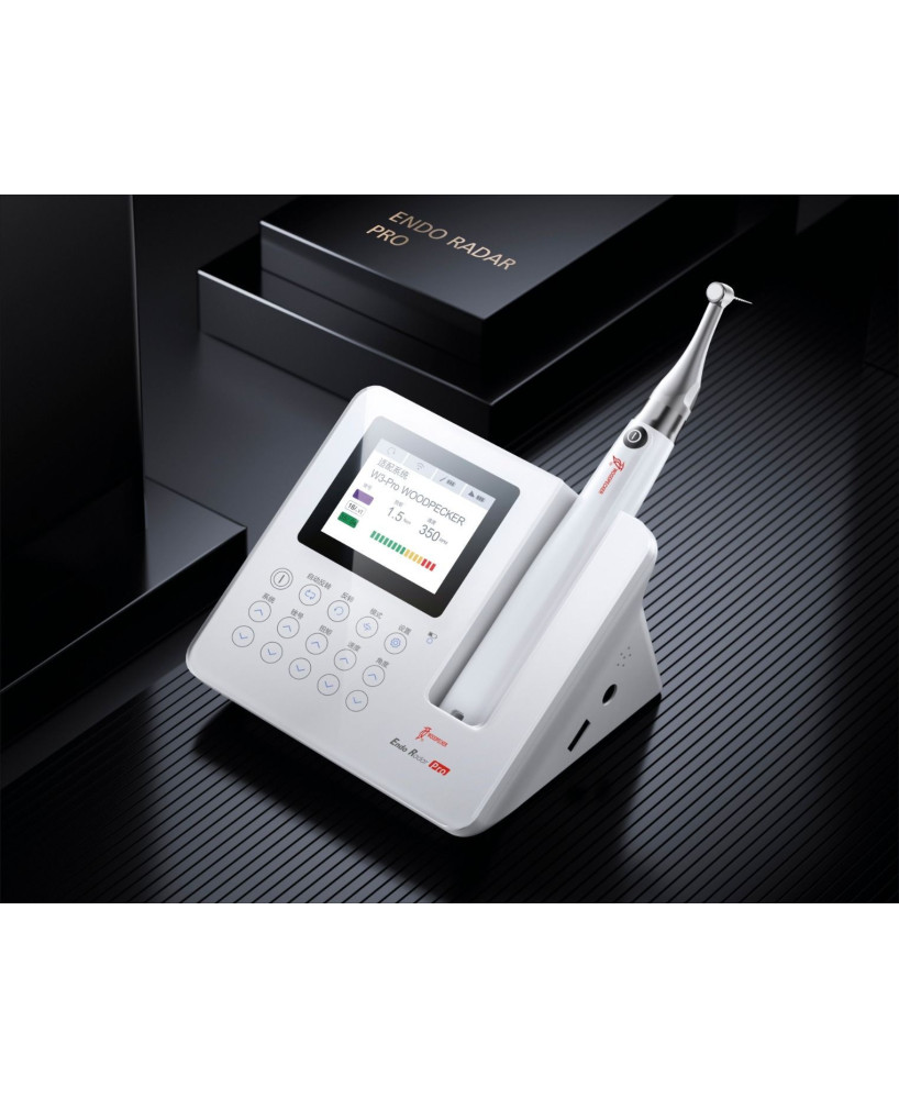 Endo Radar Woodpecker PRO - Endomotor wireless cu apex locator integrat.