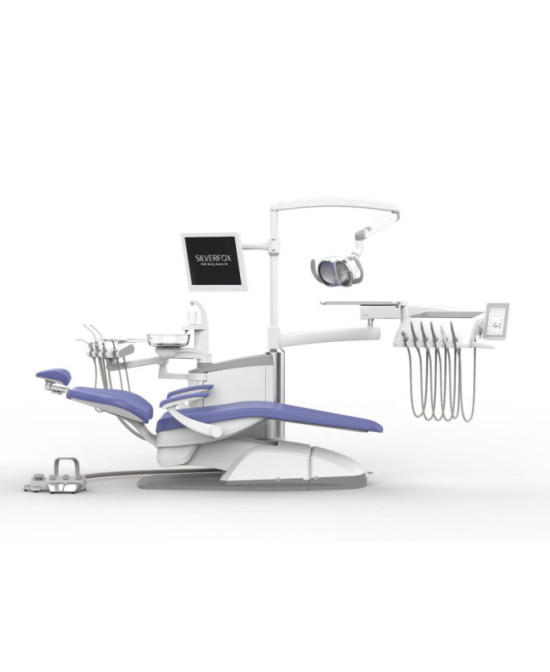 Unit dentar Silverfox cu furtunuri pe jos 8000C - S3 Pro