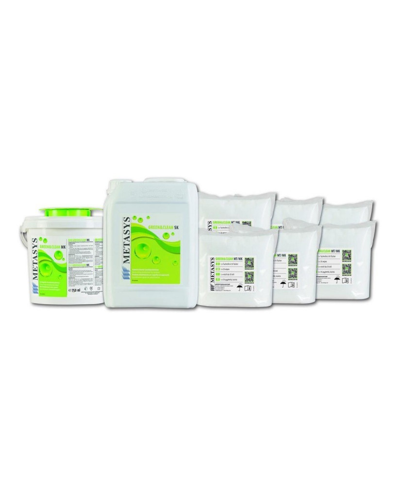 Servetele dezinfectante fara alcool Metasys GREEN&CLEAN MK