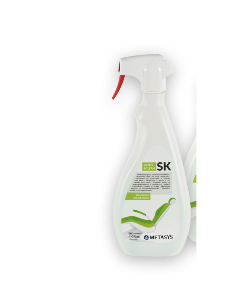 Dezinfectant spray fara alcool Metasys GREEN&CLEAN SK