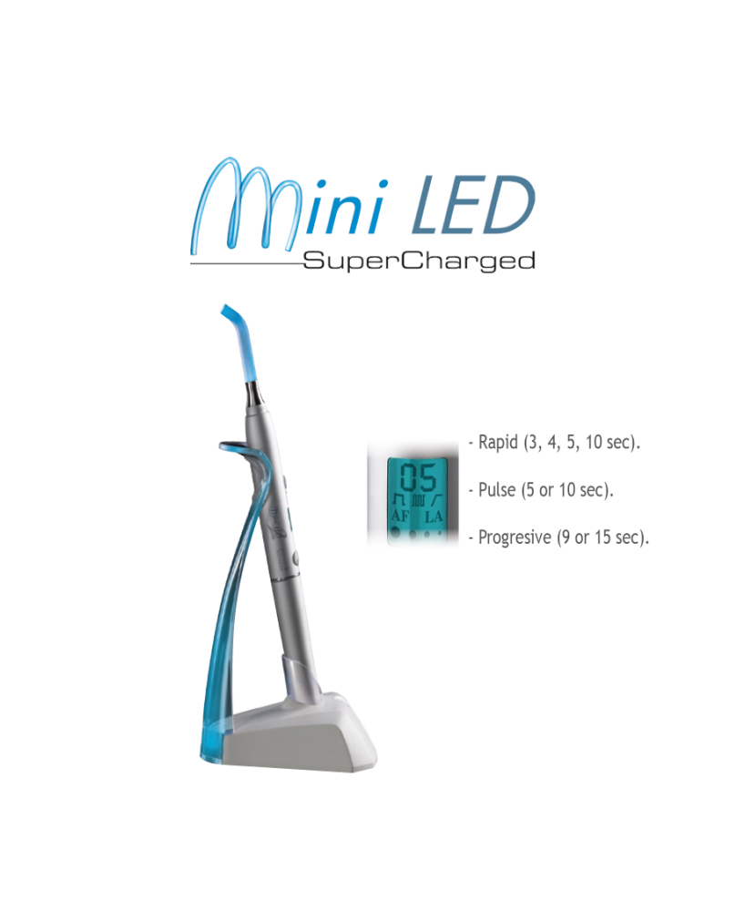 Lampa Fotopolimerizare Acteon Mini LED SuperCharged – 3000 mW/cm² | Upex