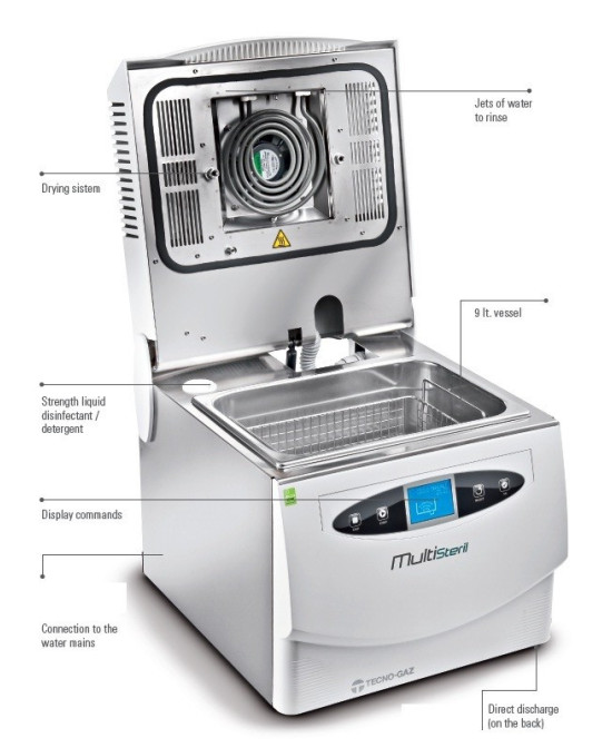 MultiSteril – sterilizator automat Tecno-Gaz / UPEX România