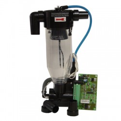 Pompa vacuum Luzzani Airmatic cu carcasa si separator Cattani