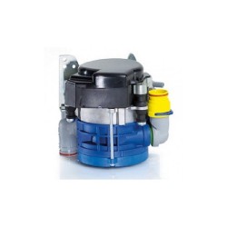 Pompa vacuum Luzzani Airmatic cu carcasa si separator Durr CS-1