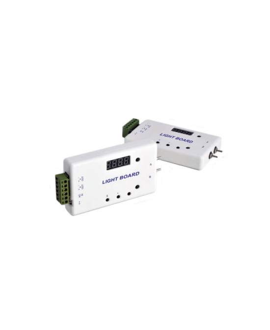 Modul fibra optica cu comanda pneumaica si display