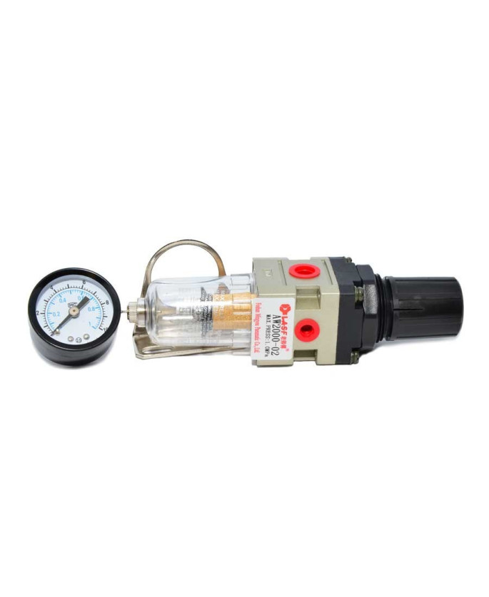Regulator aer cu decantor si manometru | TehnoDent Maintenance